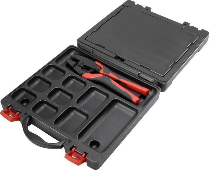 Produktbild Toolcraft PZ-501 1647552 Crimp-Set Inkl. Crimpsortiment mit Koffer (260 mm)