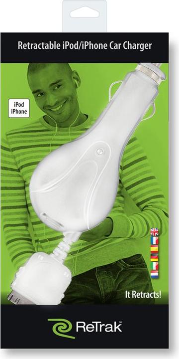 Actual product image ReTrak EUIPODCHGCW Mobile Device Charger Car White