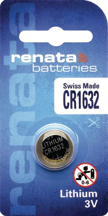 Actual product image Renata CR1632 / 3.0 V (1 pcs., CR1632, 137 mAh)