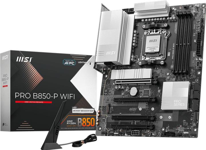 Produktbild MSI PRO B850M-P WIFI (AM5, AMD B850, mATX)