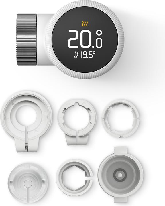 Actual product image tado° Smart Radiator Thermostat X - Quattro Pack