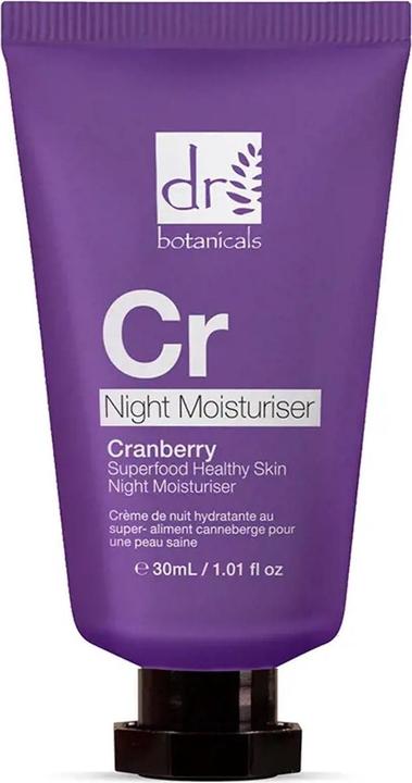 Dr Botanicals Cranberry Superfood Night Moisturiser 60ml (60 ml, Nachtcreme)