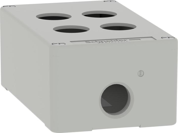 Produktbild Schneider Electric XAPD2204 Leergehäuse XAP Metall grau für 4x22mm - CSA (Gehäuse)