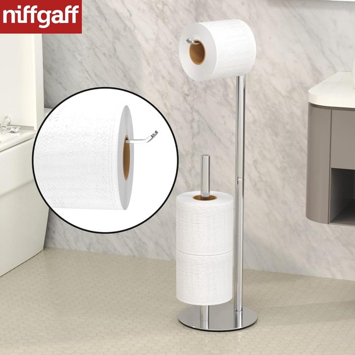 Immagine prodotto Niffgaff Freistehender Toilettenpapierhalter