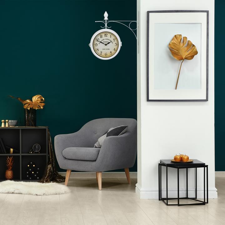 Produktbild Relaxdays Bahnhofsuhr (35 cm)