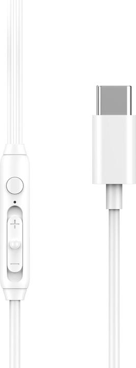 Image du produit Wiwu écouteurs filaires EB314 USB-C blanc (Filaire)