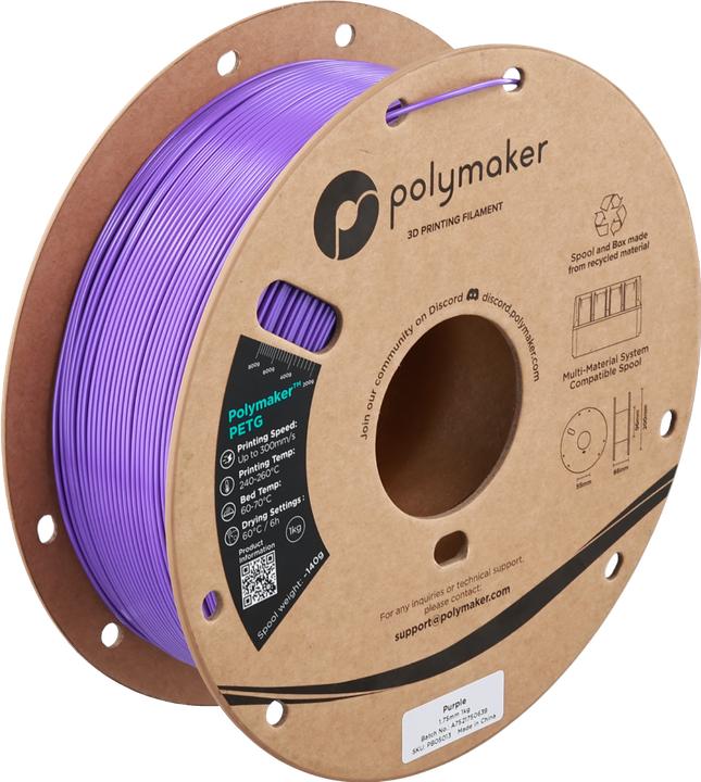 Image du produit Polymaker ™ PETG (PETG, 1000 g)