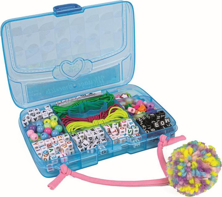Produktbild Clementoni Crazy Chic Perlenset zum Schmuckbasteln in Aufbewahrungsbox