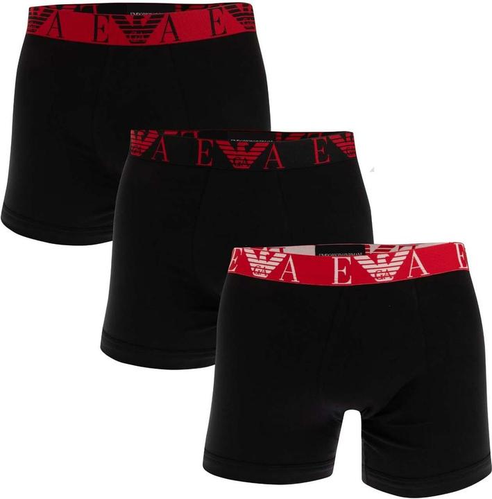 Actual product image Emporio Armani Mens Boxer Shorts (Pack of 3) (L, pack of 3)