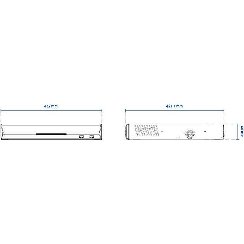 Thumbnail - Vivotek ND9442P Netzwerkvideorekorder mit 16 Kanälen, 4 HDD (Netzwerk Videorecorder (NVR)), Netzwerkkamera Zubehör
