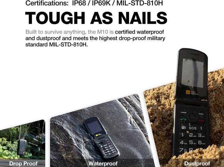 Actual product image Bea-Fon M10 (2.40", 2 Mpx)