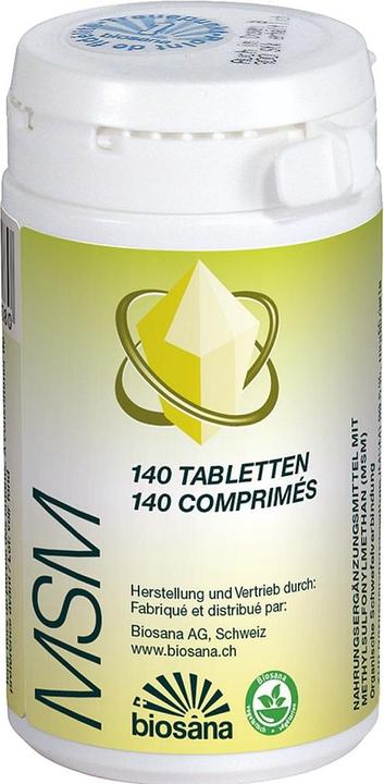 Actual product image Biosana Msm (140 Piece, Pills, 89 g)