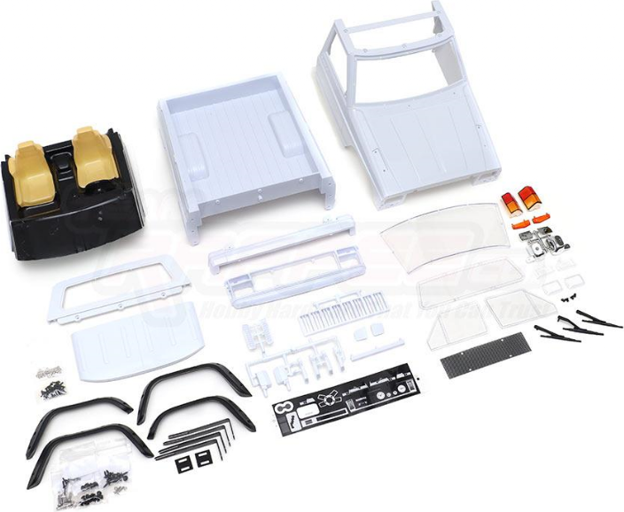 Produktbild Team Raffee 1/10 unpainted Comanche Pickup Truck Hard Body Kit Wheelbase 313mm