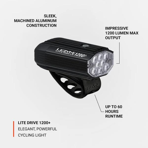 Produktbild Lezyne Lite Drive 1200+ Front (1200 lm)