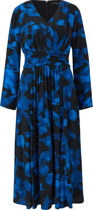 Image du produit Comma Kleid Gemustertes Midikleid aus Crêpe (38)