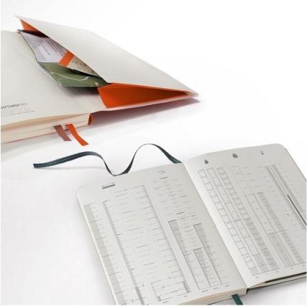 Actual product image Leuchtturm1917 Outlines (B6+, Checked, Hardcover)