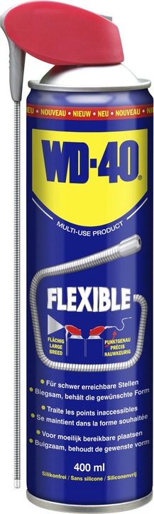 Actual product image WD-40 Creeping oil with flexible trunk (400 ml)