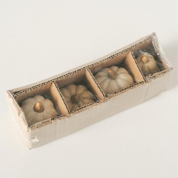 Image du produit Boltze Home Boltze Aufsteller Kübis-Set Pumpky Keramik, 6.5 x 5.5 cm