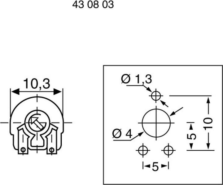 Image du produit H-Tronic Interrupteur crépusculaire de précision, kit 12 (Potentiomètres)