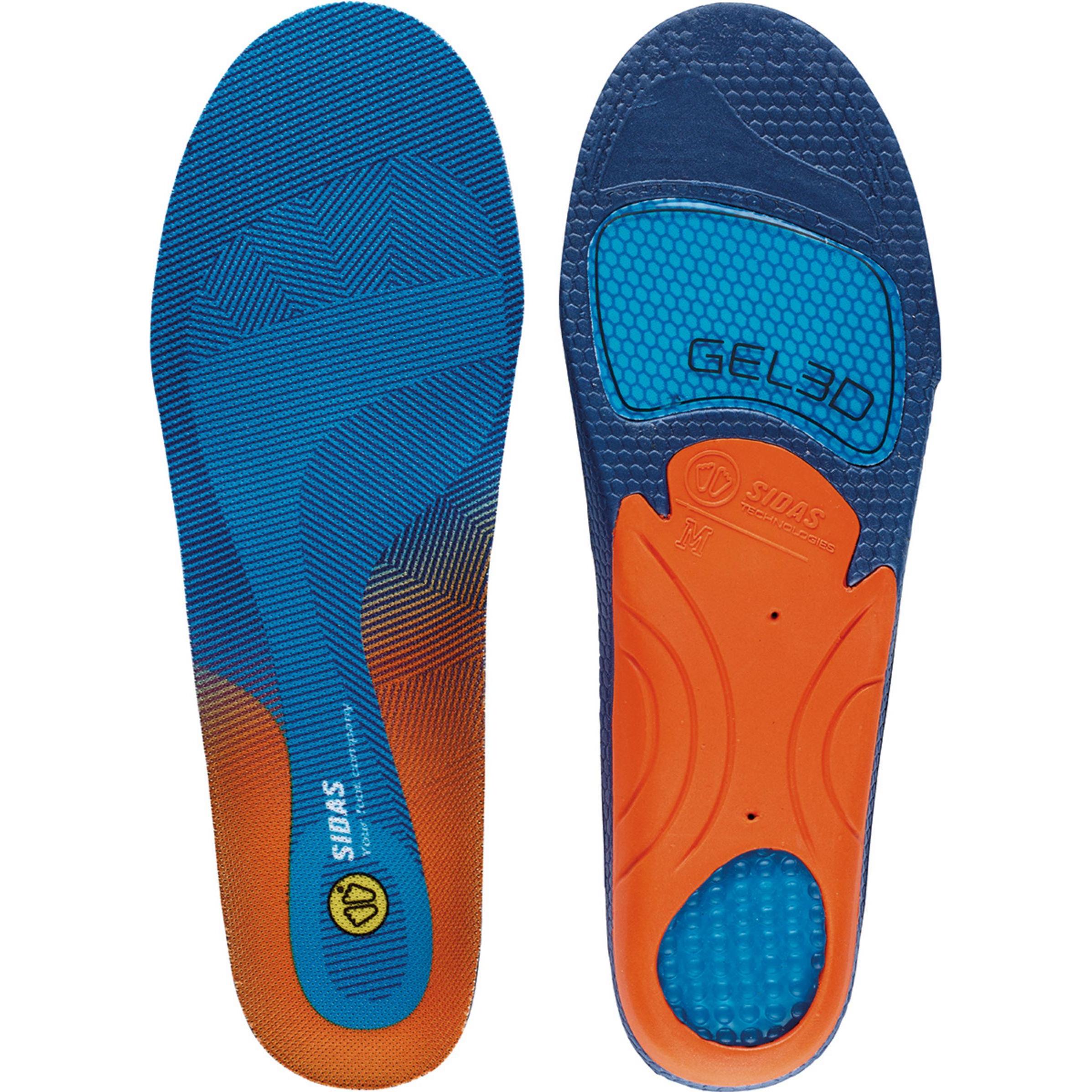 Sidas Cushioning Gel 3D, Sohlen, Schwarz