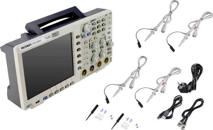 Productafbeelding Voltcraft Digitale oscilloscoop DSO 6084F (CAT II)