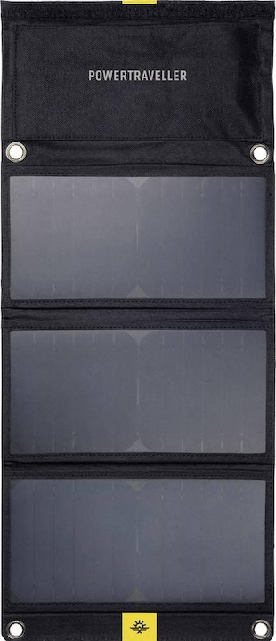 Produktbild Powertraveller Solarladegerät Falcon 21 mit 1x USB-A und 1x DC-Output (21 W, 0.47 kg)