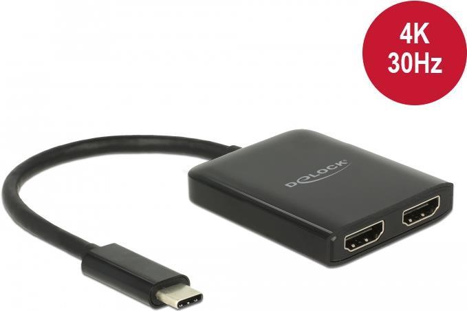 Produktbild Delock USB Typ-C zu (HDMI, 25 cm)