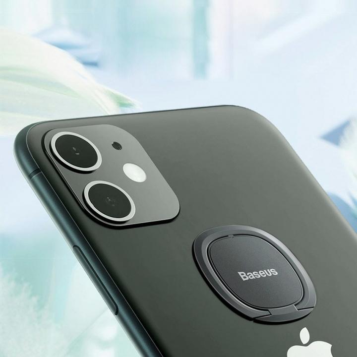 Actual product image Baseus Invisible phone ring holder Silver