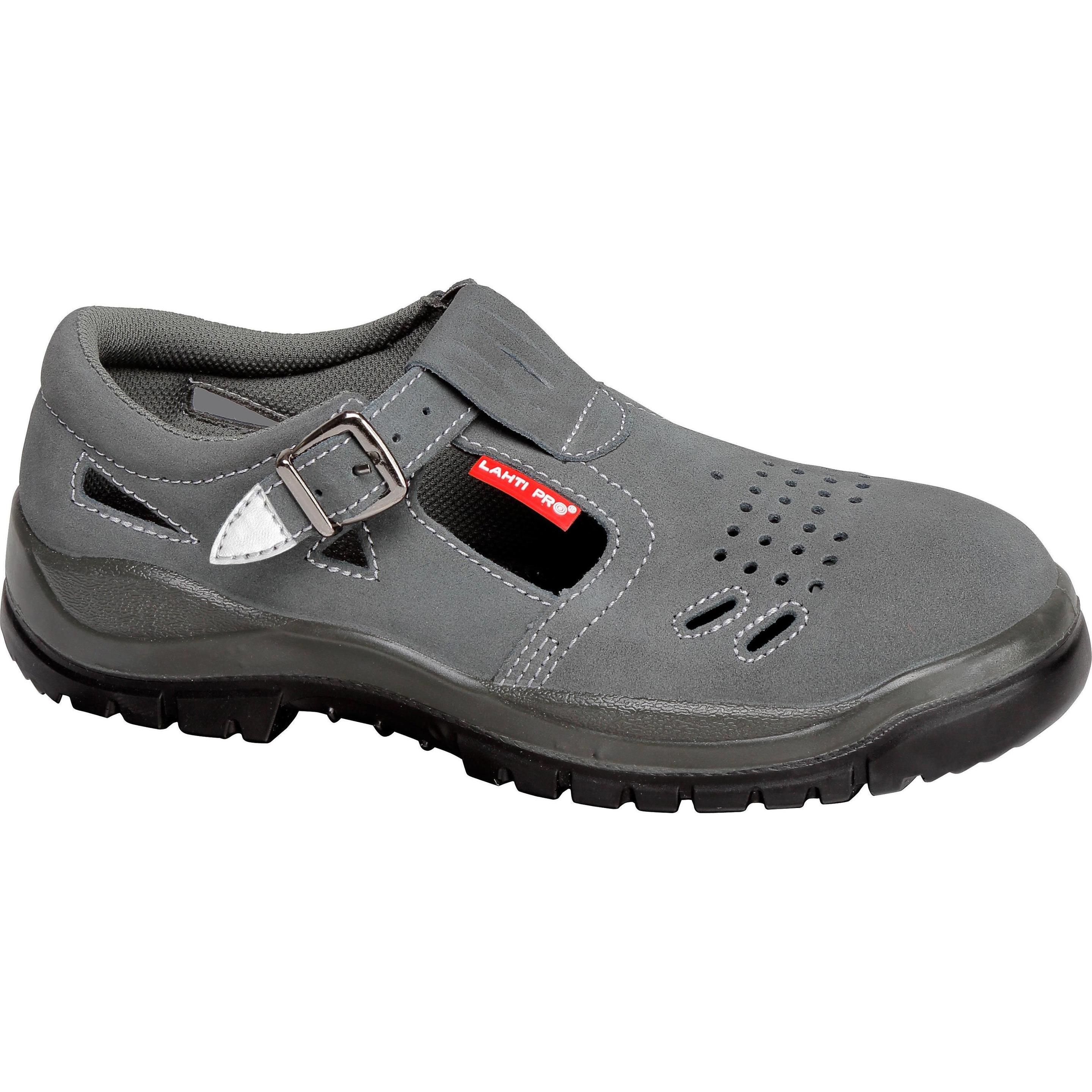 Lahti Pro, Sicherheitsschuhe, Gray suede sandals, s1 src, "41", ce, lhti (S1, 41)