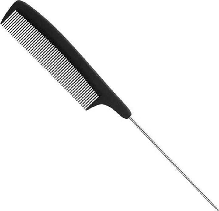 Produktbild Caso Carbon Comb 223mm Tail Comb Black with Metal Tip