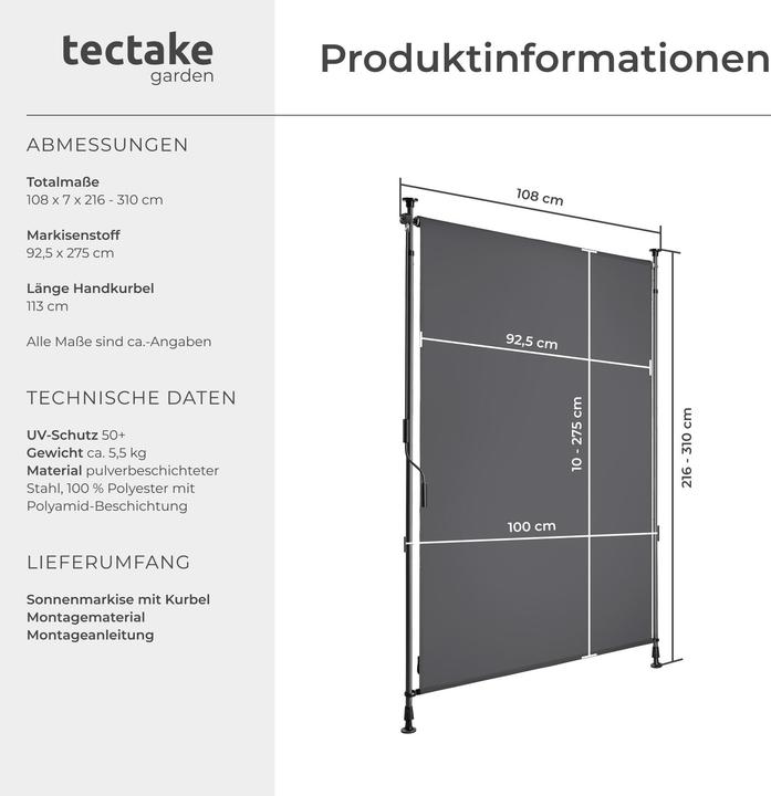 Image du produit tectake Taija (1.08 m)