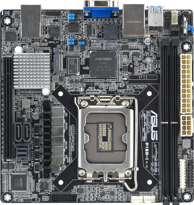 ASUS MBS Intel 1700 P13R-I C262 (LGA 1700, Mini-ITX)
