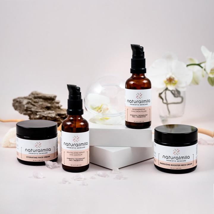 Actual product image Naturalmila Feuchtigkeitsspendende Gesichtscreme mit Probiotika
