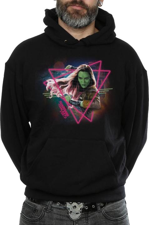 Immagine prodotto Guardians Of The Galaxy Neon Gamora Felpa con Cappuccio Uomo (M)