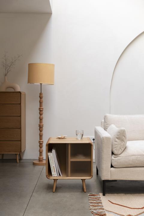Image du produit Zuiver Side Table / Bed Stand Rise Natural (50 x 40 x 55 cm)