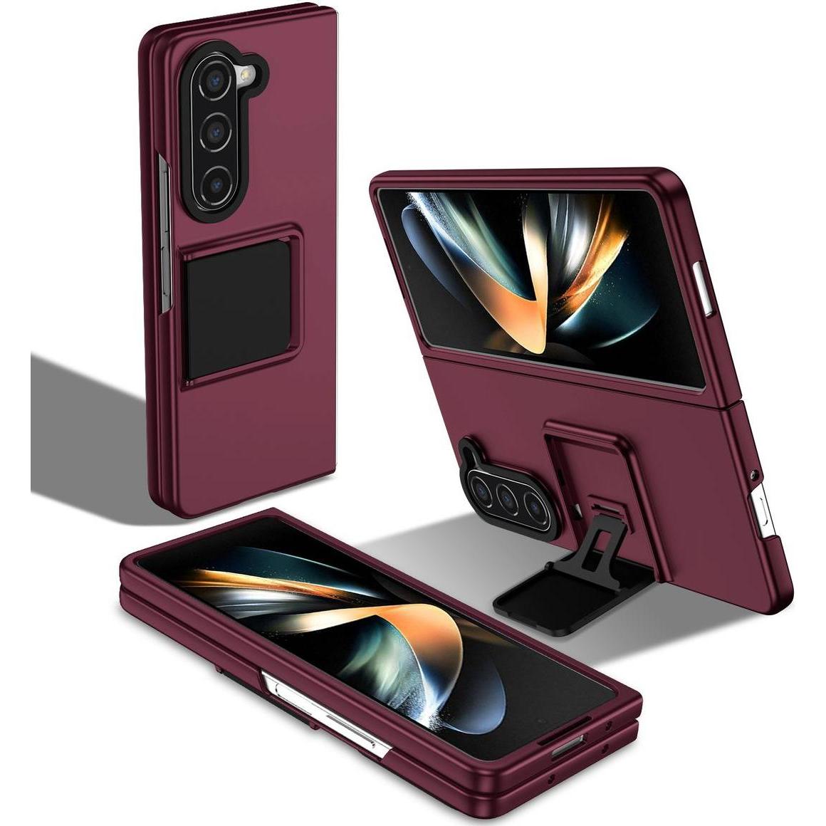 König Design Hülle Handy Schutz für Samsung Galaxy Z Fold5 5G Case Cover Tasche Bumper Etuis (Samsung Galaxy Z Fold5), S...