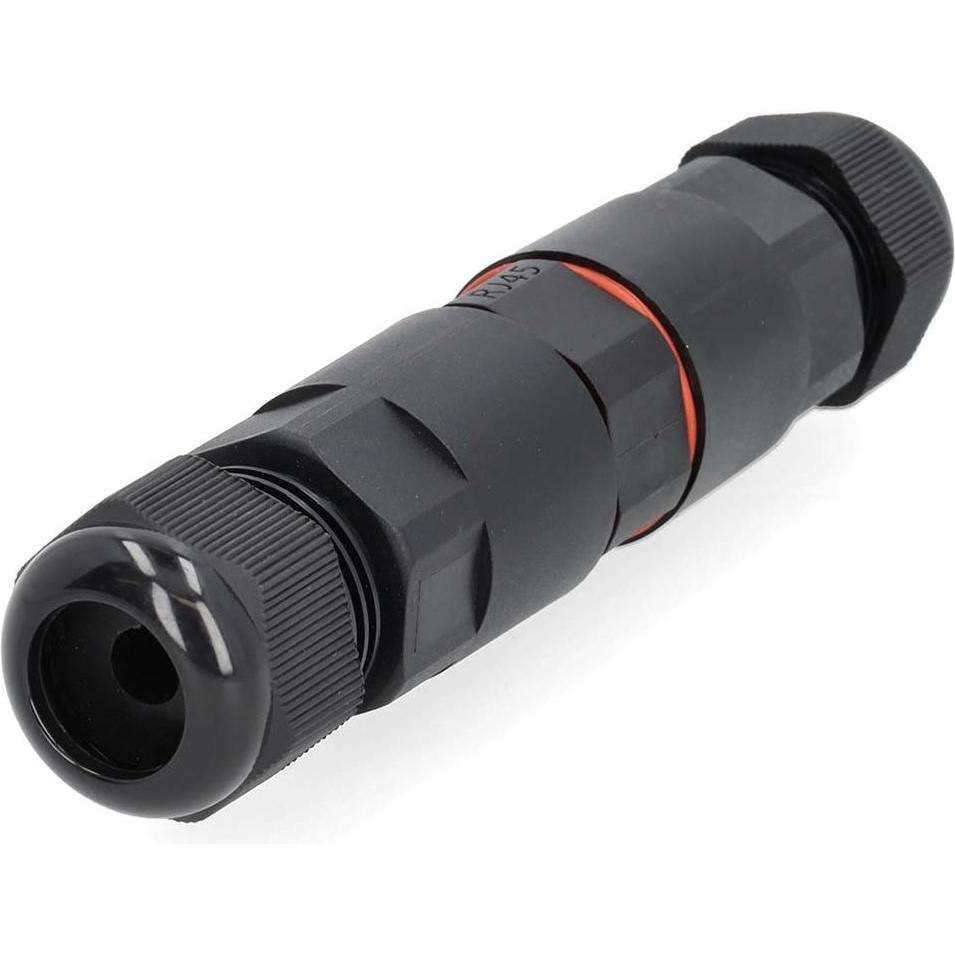 Nedis Accoppiatore di rete Outdoor CAT6 Schermato Presa RJ45 Presa RJ45 Dritto PVC (Accoppiamento di rete), Accessori di rete