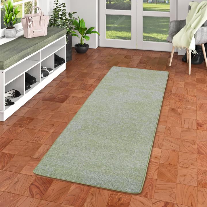 Produktbild Snapstyle Streifenberber Teppich Läufer Lines Meliert (100 x 100 cm)