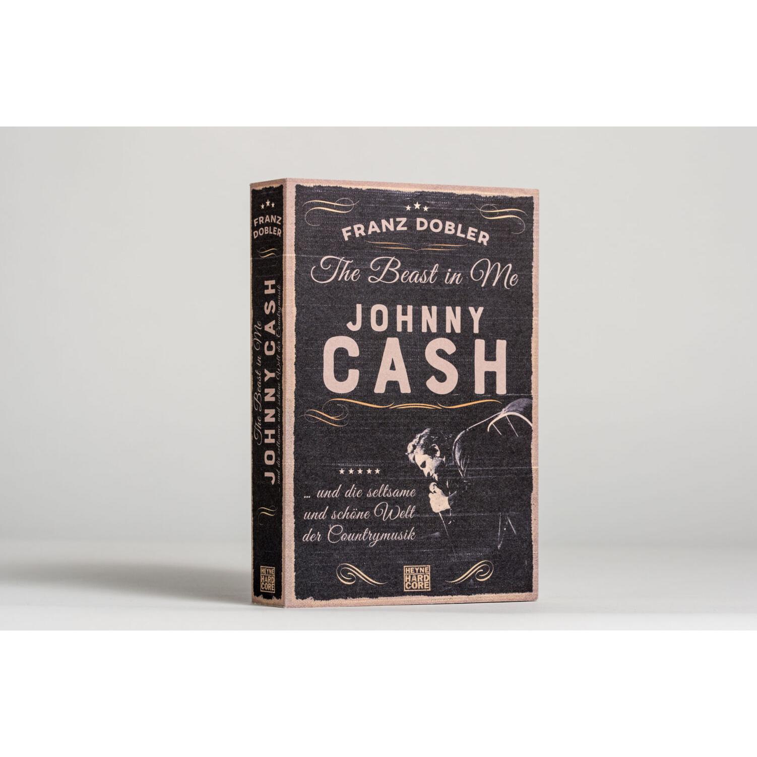 Thumbnail - The Beast in Me. Johnny Cash, Sachbücher von Franz Dobler