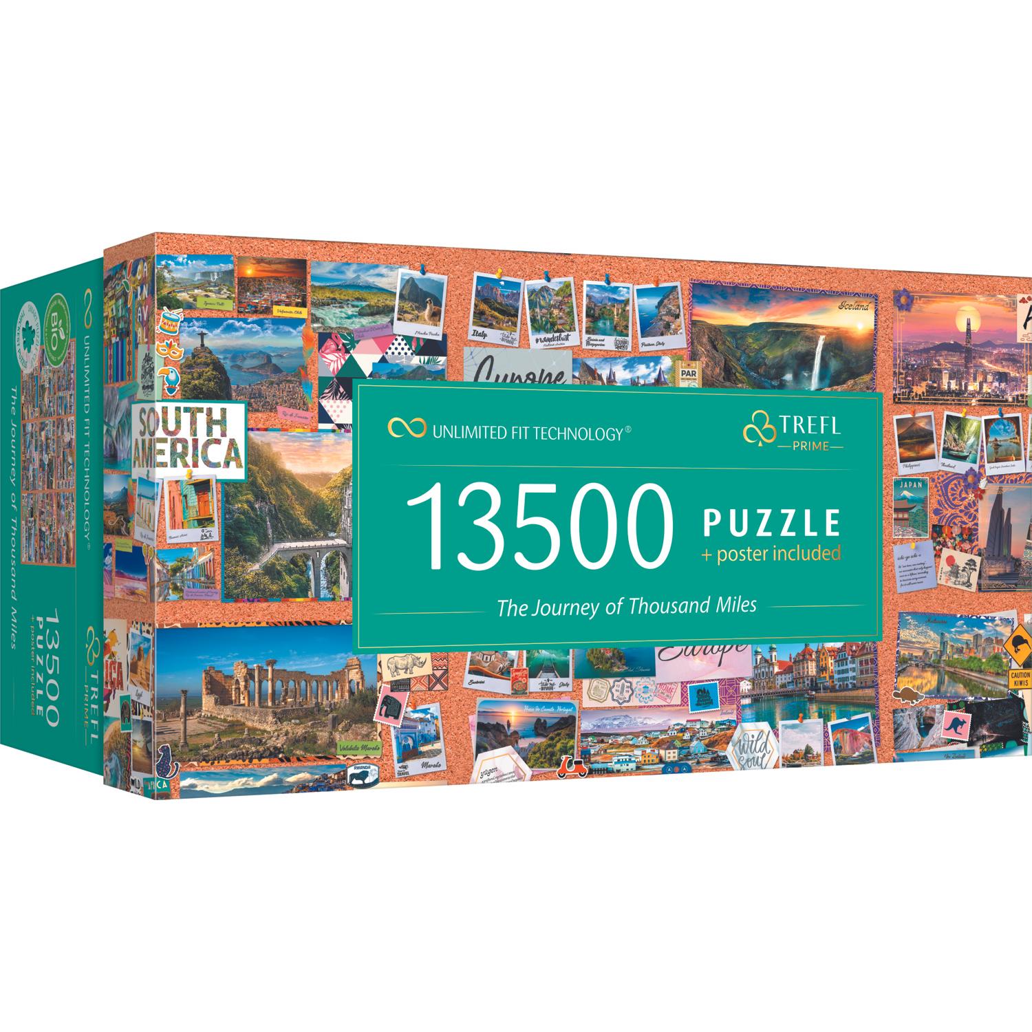 Trefl UFT Puzzle - Reise von tausend Meilen (13500 Teile)
