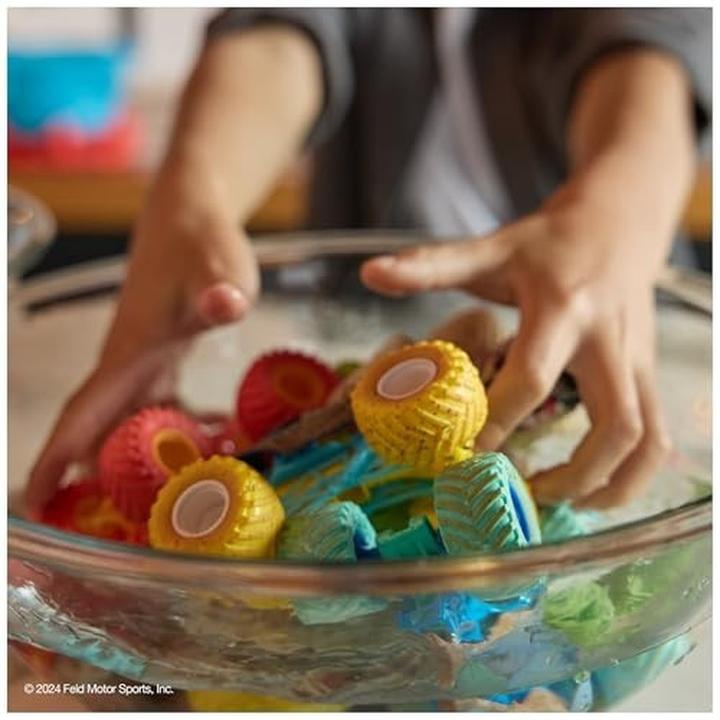 Actual product image Monster Jam Mud Blasters Monster Mutt Dalmatian Dunk Tank