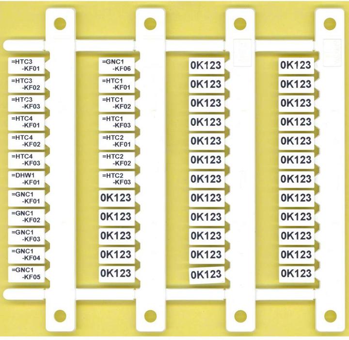 Image du produit Finder 093.48 Etiquette de marquage 48 pcs.