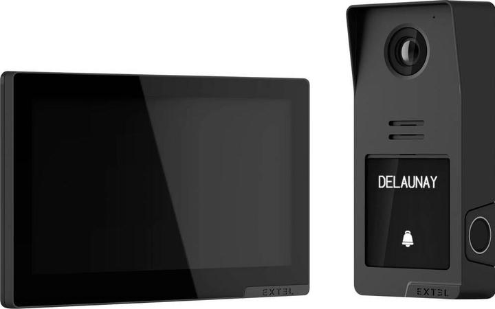 Productafbeelding Extel Digital Connect intercom met camera - toegang beheren via je vingerafdruk - (Bedraad, WiFi)