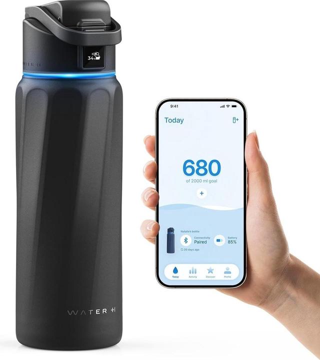 Image du produit WaterH Couvercle de la chope BOOST - Noir (32oz./946ml) (0.95 l)