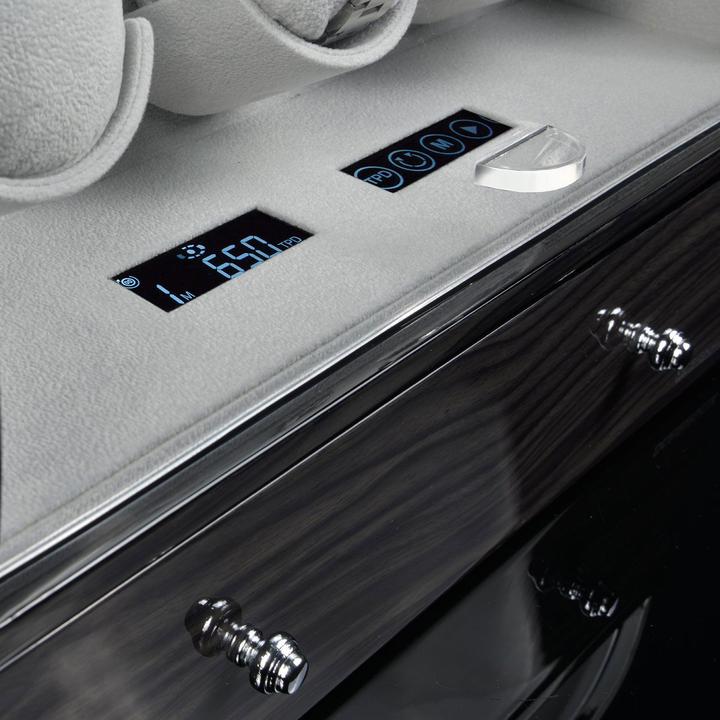 Actual product image Designhütte Watchwinder Basel 6 LCD - Dark Oak (6 x)