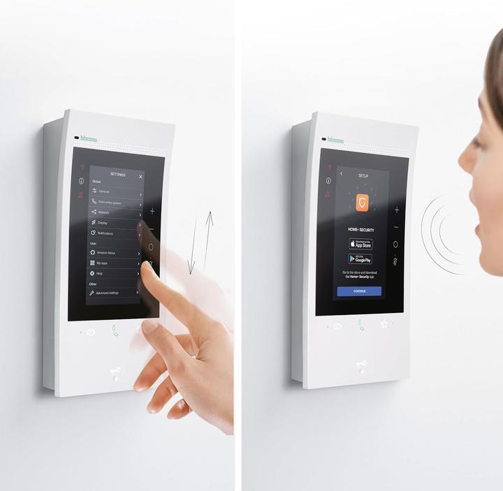 Image du produit Bticino Vidéophone intérieur et extérieur connecté, installation simplifiée, compatible Alexa