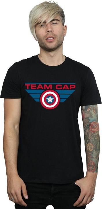 Immagine prodotto Captain America Civil War Team Cap Maglietta Uomo (XL)