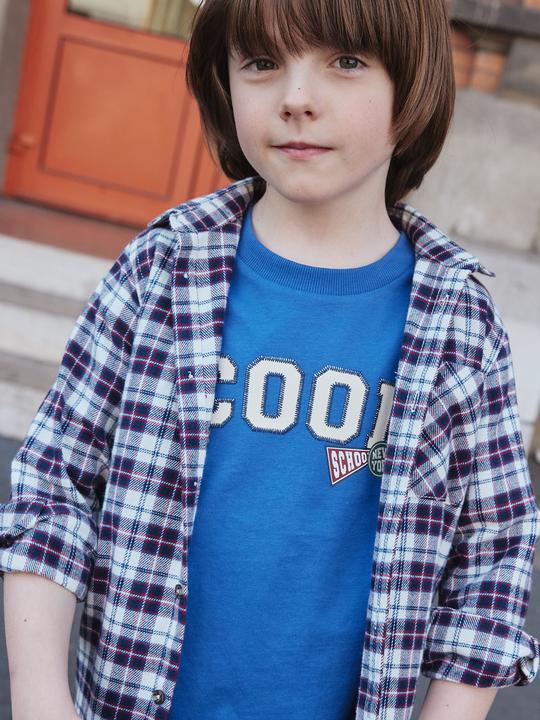 Immagine prodotto Vertbaudet Jungen T-Shirt mit Print und Recycling-Baumwolle (128)