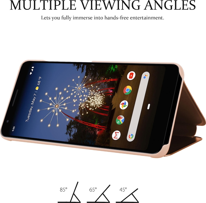 Immagine prodotto Cadorabo Copertina per specchietto retrovisore Smart View a libro (Google Pixel 3a XL)