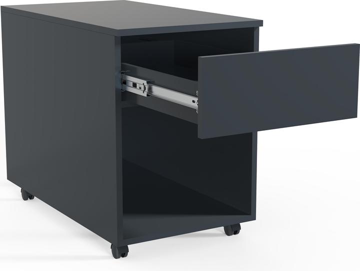 Image du produit VCM Caisson roulant Caisson d'appoint Caisson de bureau Roulettes Dasola 1 tiroir (39 x 70 x 55 cm)